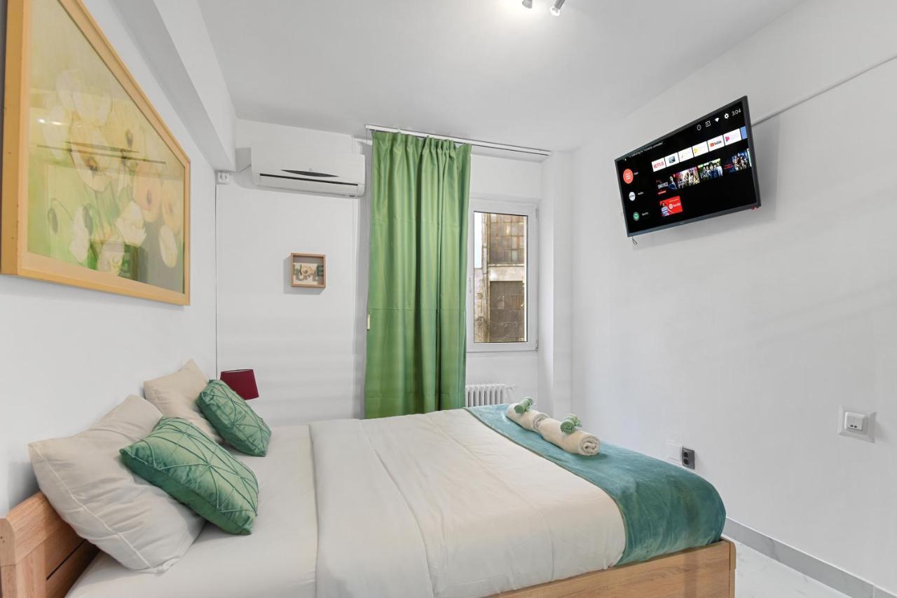 Appartement Central Studio Emerald à Bucarest Extérieur photo